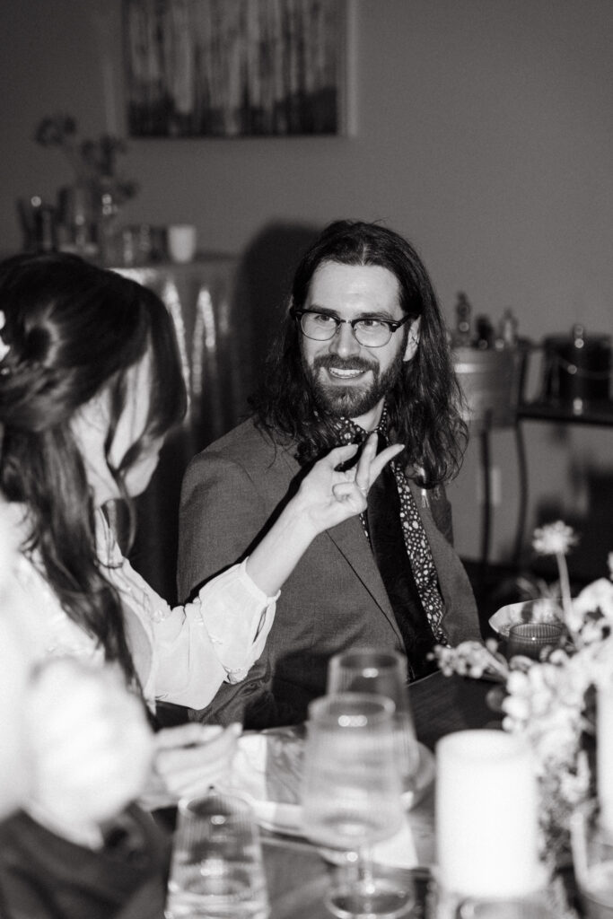 candid wedding day photo
