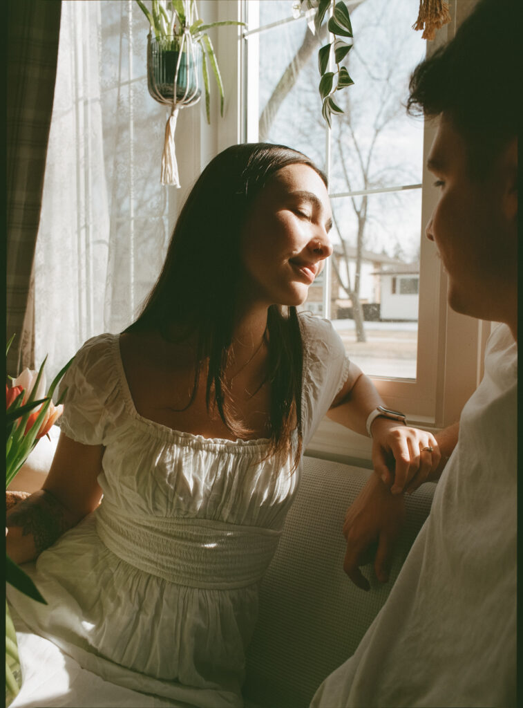 couple photo at home