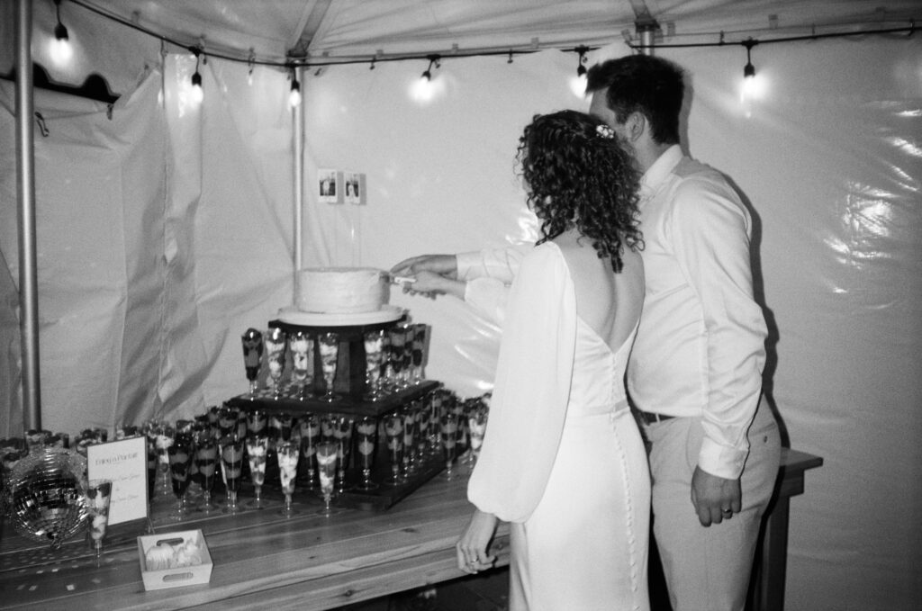 wedding dessert table