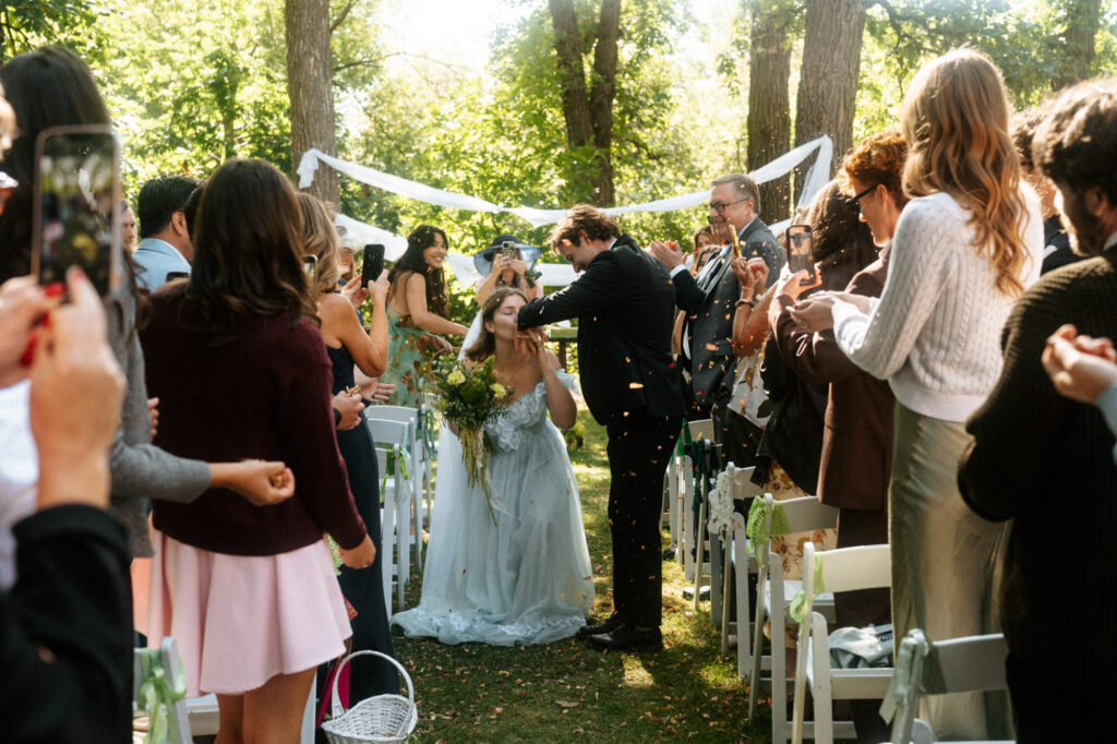 wedding ceremony exit