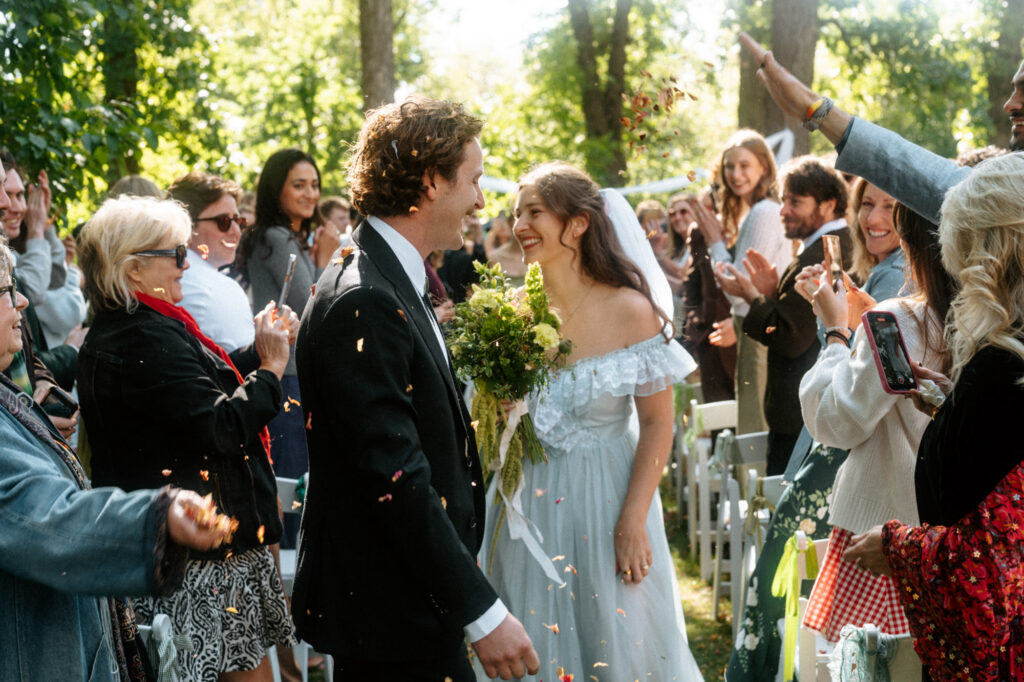 wedding ceremony exit