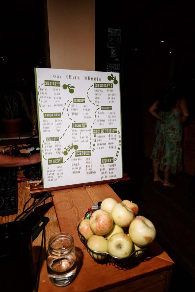 wedding sign