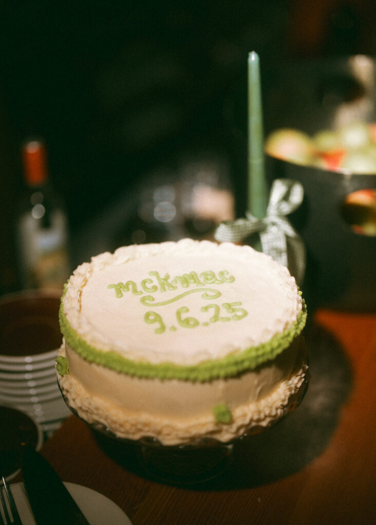 wedding cake