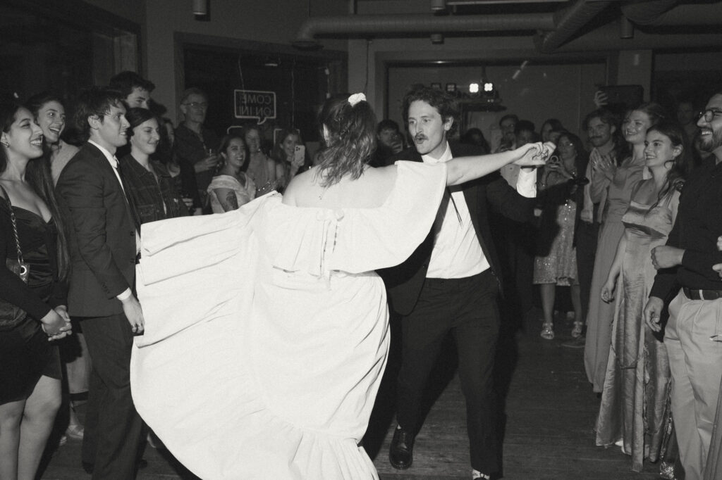 First dance wedding photo