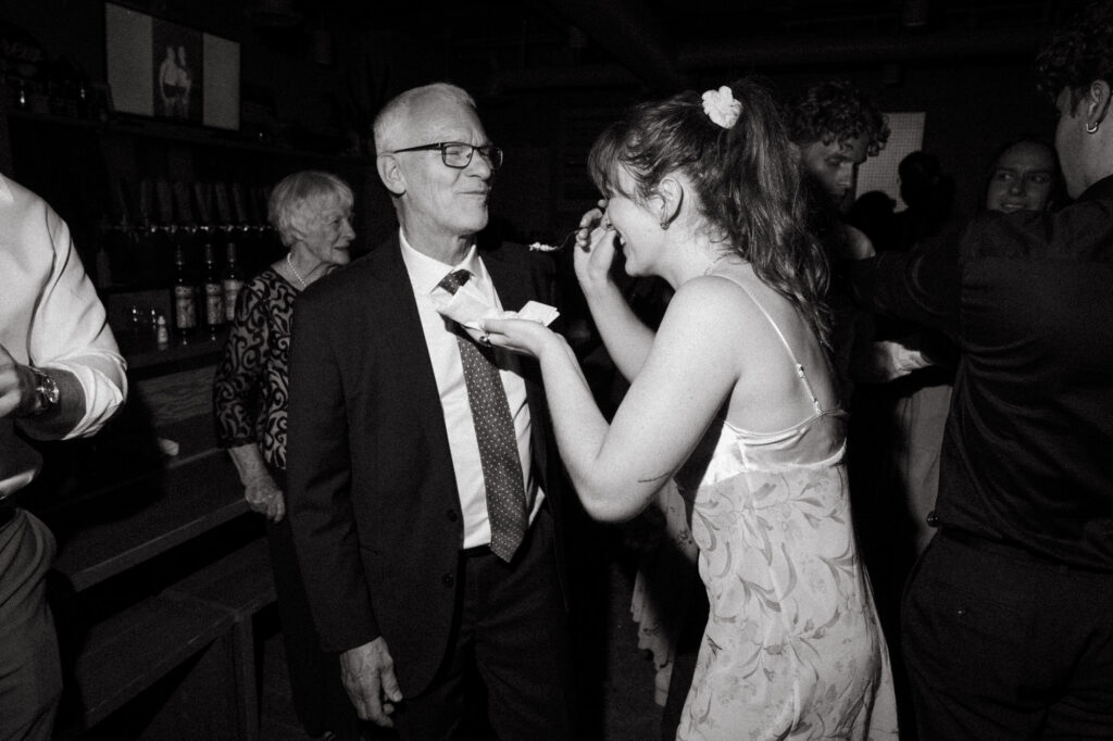 candid of guests