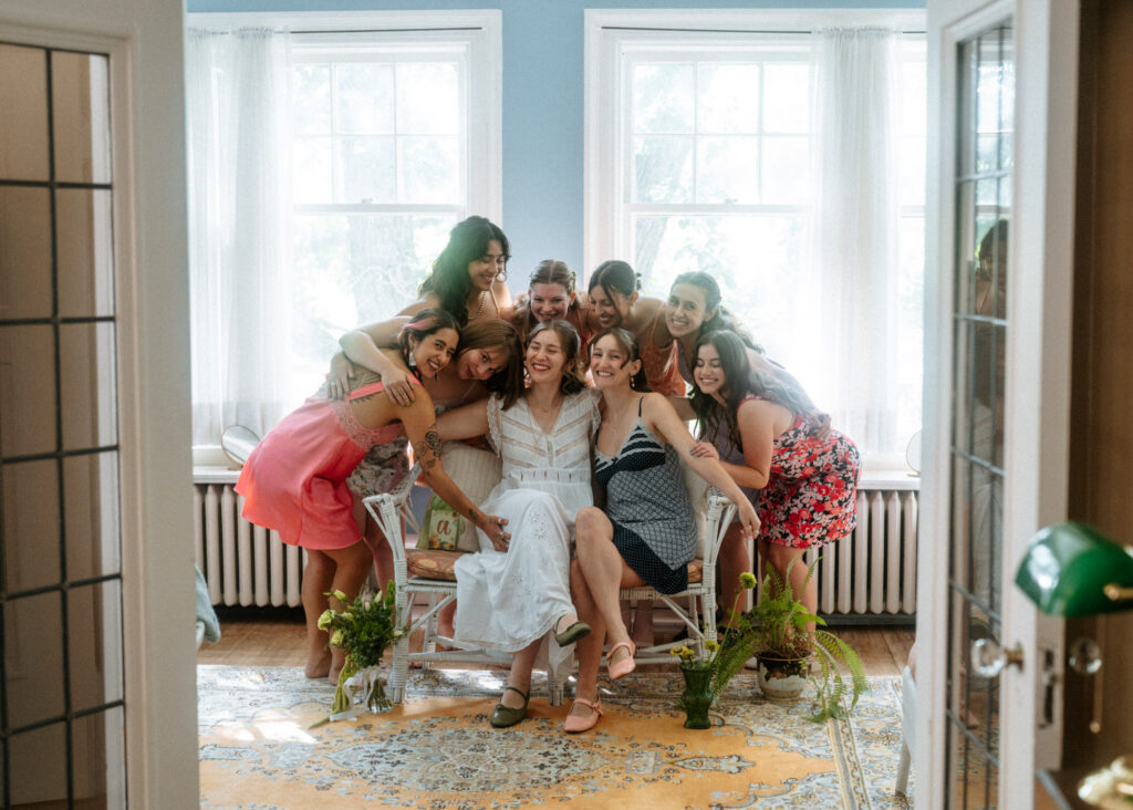 bridesmaids photo