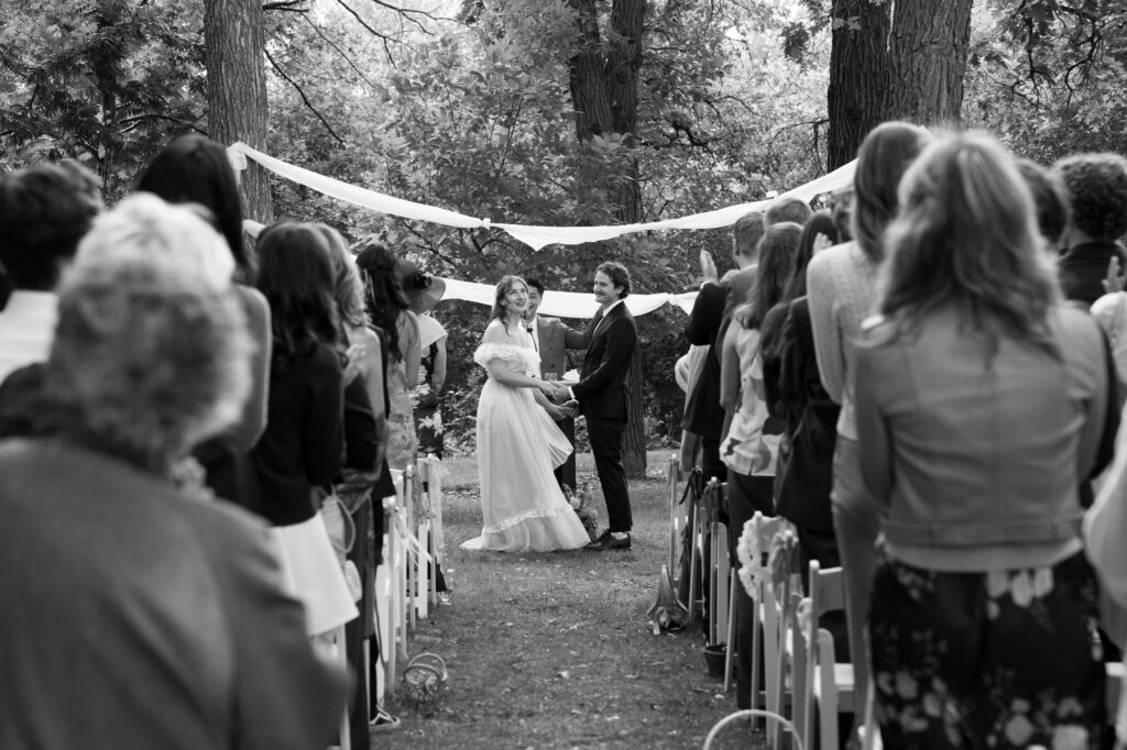 wedding ceremony candid